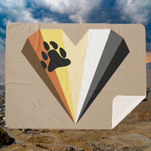 コージーベアプライドシェルパブランケット シェルパブランケット