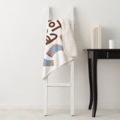 コージーホットココアとファジーソックスデザイン シェルパブランケット (インサイチュ)