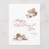 コージーホリデーウィッシュ ポストカード (正面)