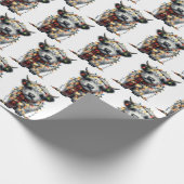 コージーホリデークリーチャー ラッピングペーパー (角)