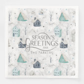 コージーホームクリスマスティール（緑がかった色）ID985 (正面)