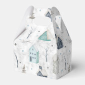 コージーホームクリスマスティール（緑がかった色）ID985 フェイバーボックス (裏面サイド)