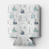 コージーホームクリスマスティール（緑がかった色）ID985 缶クーラー (裏面)