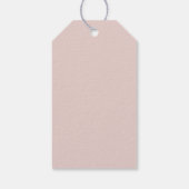 コージーホームクリスマスピンクID985 ギフトタグ (裏面)