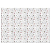 コージーホームクリスマスピンクID985 テーブルクロス (正面(横))