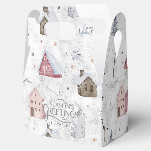 コージーホームクリスマスピンクID985 フェイバーボックス (オープン)