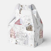 コージーホームクリスマスピンクID985 フェイバーボックス (正面サイド)