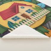 コージーホームヘブン シェルパブランケット (3/4)