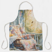 コージーポルチキルトアンドレモネードチャーム エプロン (正面)