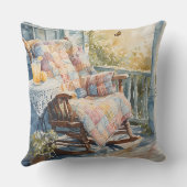 コージーポルチキルトアンドレモネードチャーム クッション (裏面)