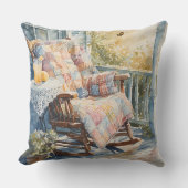 コージーポルチキルトアンドレモネードチャーム クッション (正面)