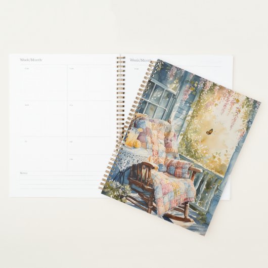 コージーポルチキルトアンドレモネードチャーム プランナー手帳 (ディスプレー)