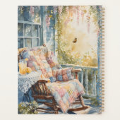 コージーポルチキルトアンドレモネードチャーム プランナー手帳 (裏面)