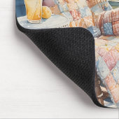 コージーポルチキルトアンドレモネードチャーム マウスパッド (コーナー)