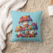 コージーマッシュルーム10 クッション (ブランケット)