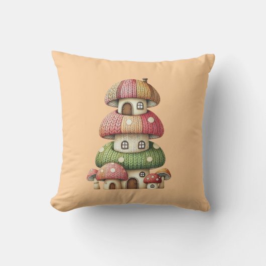 コージーマッシュルーム7 クッション (正面)