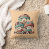 コージーマッシュルーム8 クッション (ブランケット)