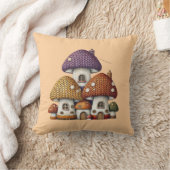 コージーマッシュルーム9 クッション (ブランケット)