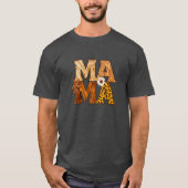 コージーママヒョウデイジー秋ヴィベ Tシャツ (正面)