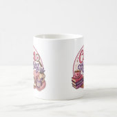 コージーミステリー好き コーヒーマグカップ (中央)