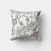 コージーミュージカルブリスクッションカバー クッション (正面)