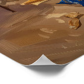 コージーメイスベッドルームパインターリースタイルインドアアート ポスター (角)