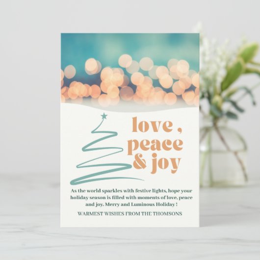 コージーモダンフェスティバルラブピースジョイ シーズンカード (スタンド正面)