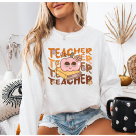 コージーレトロパンプキン先生 | 秋クラスの服装 スウェットシャツ