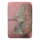 コージー子猫 バスマット (正面縦)