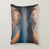 コージー心地よいミーツスタイリッシュデザイン アクセントクッション (正面(垂直))