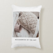 コージー心地よい枕 アクセントクッション (裏面(縦))