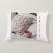 コージー心地よい枕 アクセントクッション (裏面)