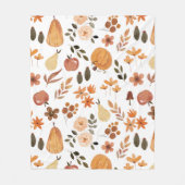 コージー心地よい フリースブランケット (正面)