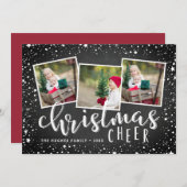 コージー応援 | ホリデーフォトコラージュカード シーズンカード (正面/裏面)