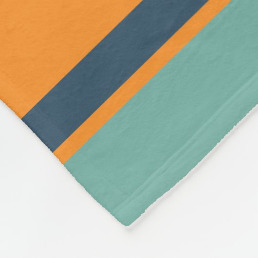 コージー抽象芸術フローラパンプキン フリースブランケット (角)