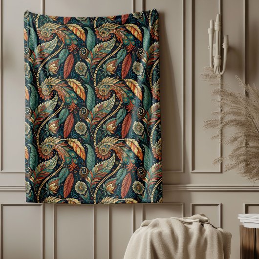 コージー族インスパイア族の毛布で文化Touch フリースブランケット