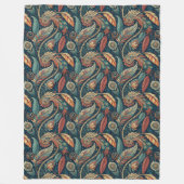 コージー族インスパイア族の毛布で文化Touch フリースブランケット (正面)