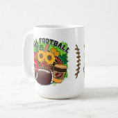 コージー秋サッカー コーヒーマグカップ (正面左)