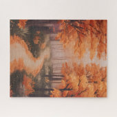 コージー秋フォレスト ジグソーパズル (横)