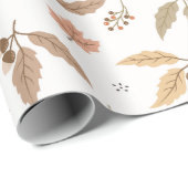 コージー秋紅葉 ラッピングペーパー (ロールコーナー)