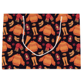 コージー秋 ラージペーパーバッグ