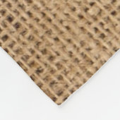 コージー素朴キャビン歓迎ファミリー名 フリースブランケット (角)