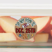 コージー素朴クリスマスクラフトテーマクラシックステッカー ラベル (貼付)