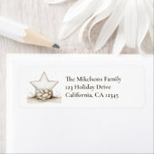 コージー素朴クリスマス ラベル (インサイチュ)