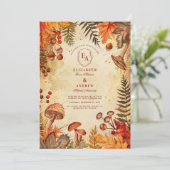 コージー素朴紅葉結婚ズ 招待状 (スタンド正面)