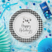 コージー自然ホリデーパーティー ペーパープレート (パーティー)