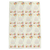 コージー誕生日カード ミディアムペーパーバッグ (裏面)