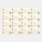 コージー誕生日カード ラッピングペーパーシート (正面3)