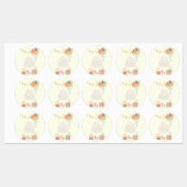 コージー誕生日カード ラベル (シート)