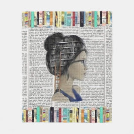 コージー読ズヌーク フリースブランケット